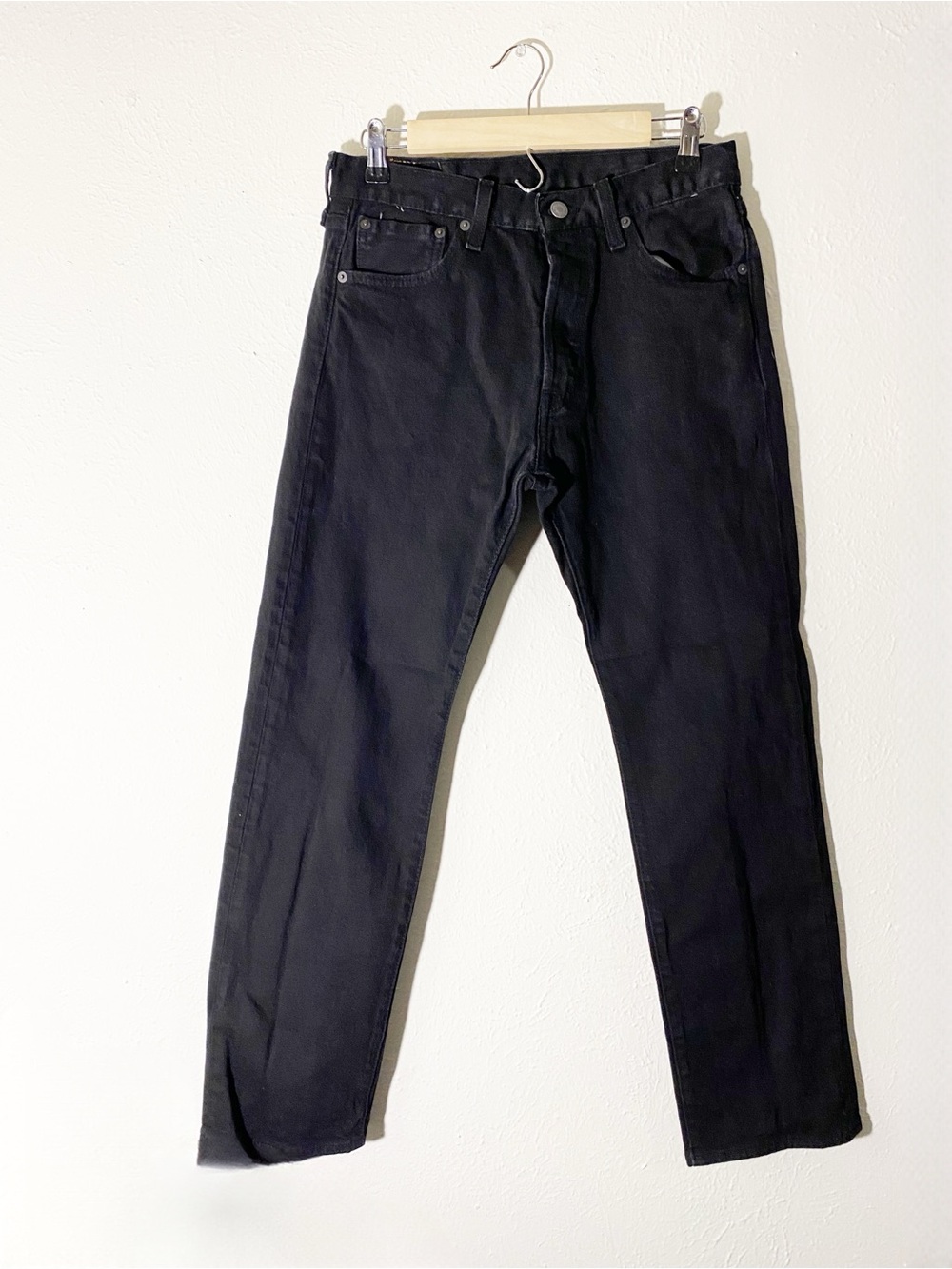 Levi's Premium 501 Original Button Fly Straight Leg Jeans 30x30